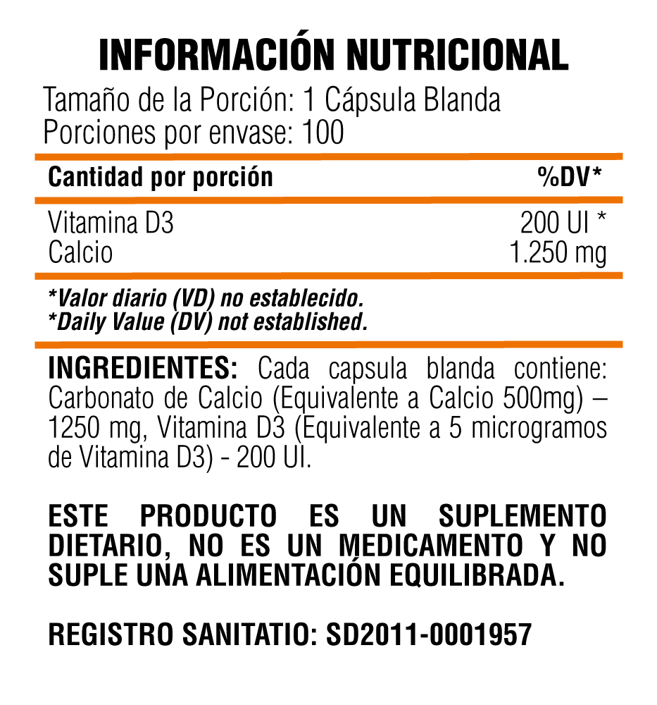 Calcitro · 100 caps Treboll - Imagen 2